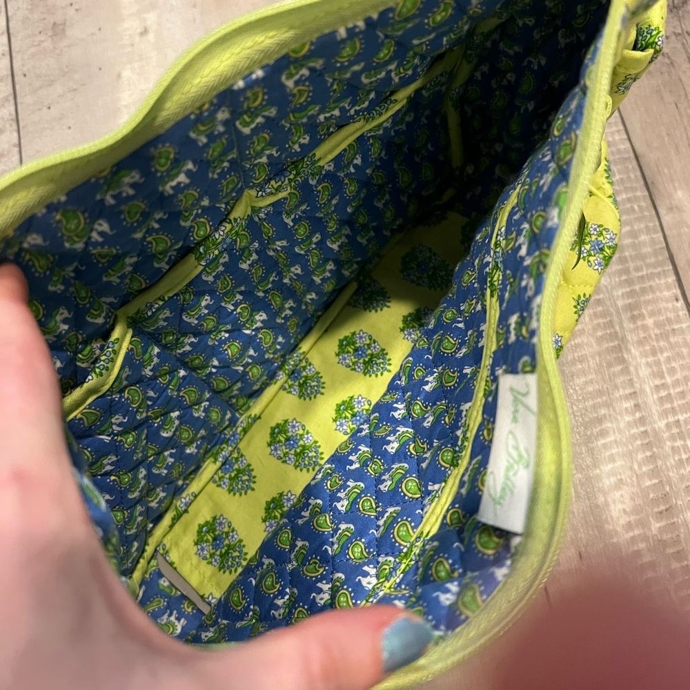 VERA BRADLEY Citrus Lime Elephant retired 2 piece set BIN AH - Picture 6 of 9